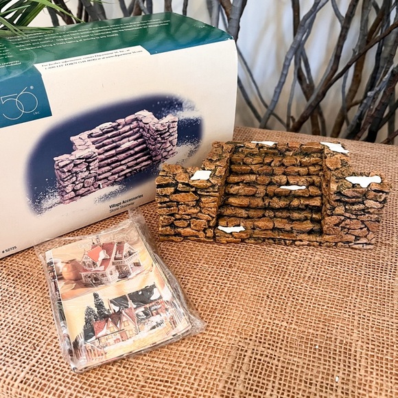 Department 56 Stone Stairway 52725 Village Accessory in Box - Picture 1 of 11